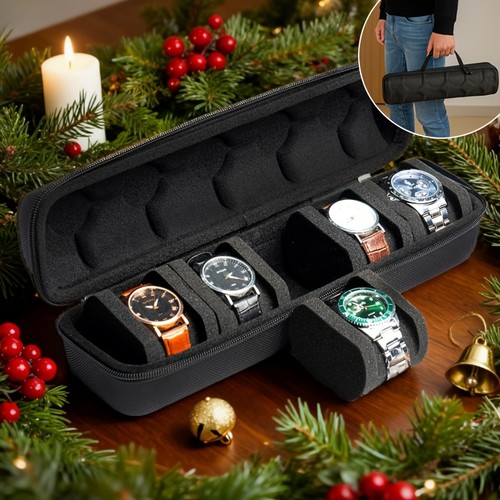Portable watch storage box - portable,