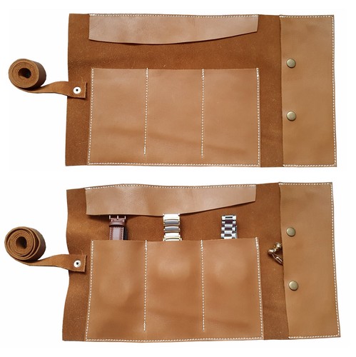 Geniune leather tan brown - tan,