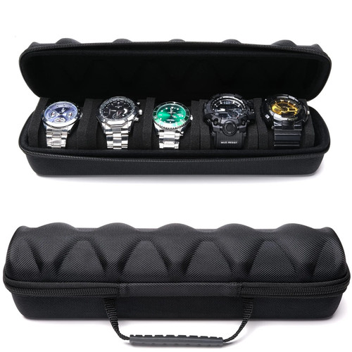 Travel watch case slot - slot, roll