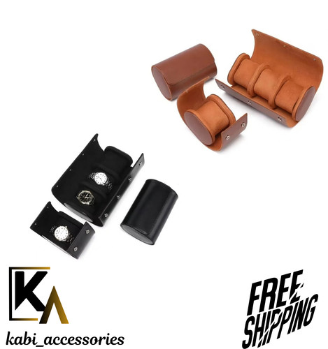 Luxury leather watch roll - luxury,