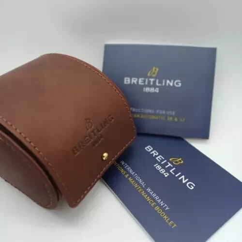 Breitling brown watch box roll - breitling,