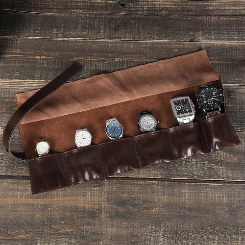 Slots genuine leather watch - 6,