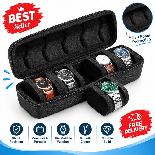 Travel watch case slot - watch,