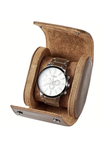 Travel leather slot - leather, watch