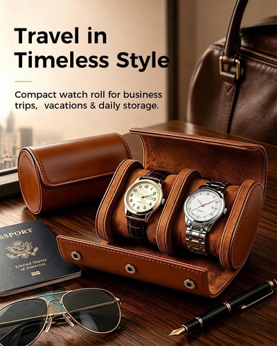 Watch travel case for - watch, men: